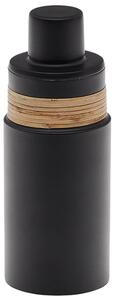 Černý kovový shaker na míchané nápoje Kave Home Shai 600 ml