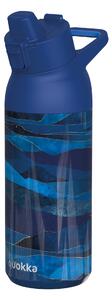 Nerezová sportovní láhev s pítkem Tide, 700ml, Quokka, oil mountains