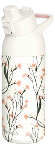 Nerezová sportovní láhev s pítkem Tide, 700ml, Quokka, wild flowers