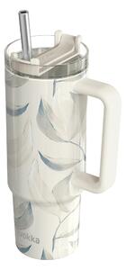 Termohrnek Stream s brčkem, 950ml, Quokka, cotton