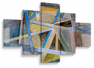 Obraz - Abstrakce (125x70 cm)