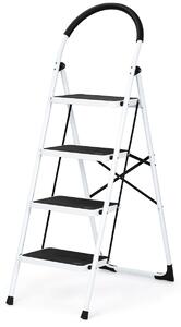 4Home Skládací ocelové schůdky Steps, 4 stupně, 4 stupně