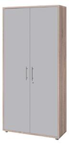 SKŘÍŇ NA ŠANONY, šedá, Sonoma dub, 84,4/185,6/33 cm MID.YOU - Online Only kancelářský nábytek, Online Only