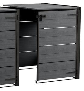Nástavec na zahradní krycí panel HIDDEN COMPARTMENT STORAGE 120L