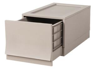 Modulární úložný box Wave Junior Wood bez koleček 43,4 x 27,2 x 22 cm, úzký - 1 šuplík