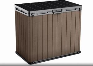 Zahradní skříňka CHARLES 1100L| hnědá