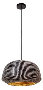 LUCIDE 10450/47/30 MADUKA závěsné svítidlo D470mm 1xE27 černá