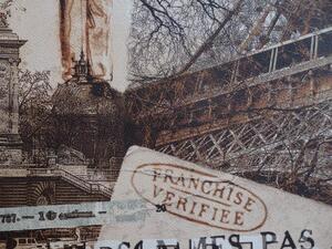 Vliesová tapeta Paříž, Eiffelova věž, EW2102, Exposed Warehouse, Grandeco
