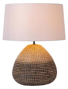 LUCIDE 10550/81/73 MADUKA stolní lampa V610mm 1xE27 přírodní, bílá