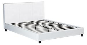 BeComfort bílý manželská postel s rámem 160 x 200 cm Ak-01-W