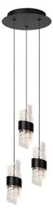 LUCIDE 13496/21/30 KLIGANDE závěsné svítidlo D250mm LED 3x8W/3x600lm 2700K černá