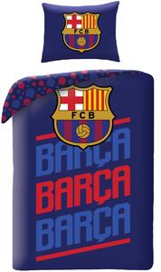 Bavlněné ložní povlečení FC Barcelona - Barça Repeat - 100% bavlna - 70x90 cm + 140x200 cm