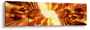 Obraz - Abstrakce (170x50 cm)