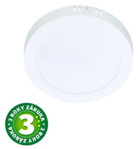 Prémiový přisazený LED panel 18W 1600lm, denní, kruhový, 21,6cm, 3 roky