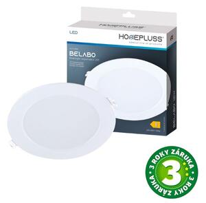 Vestavný LED panel 12W 1056lm, studená, kruhový, 17cm, 3 roky