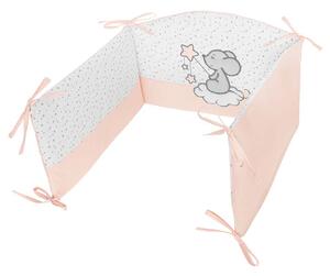 3-dílné ložní povlečení Belisima Cute Mouse 90/120 růžové