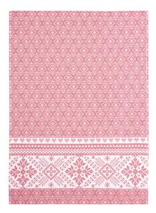 Utěrka DESIGN nordic červená 50 x 70 cm