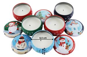 Vánoční vonné svíčky Typ2 set 5 ks
