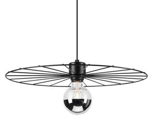 Lustr na lanku MONTANA 1xE27/15W/230V pr. 45 cm černá