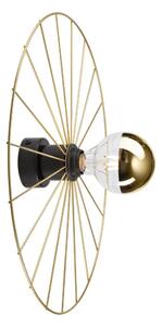 Nástěnné svítidlo MONTANA 1xE27/15W/230V pr. 45 cm zlatá