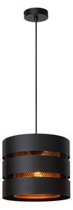 LUCIDE 21433/01/30 ROSAS závěsné svítidlo D260mm 1xE27 černá