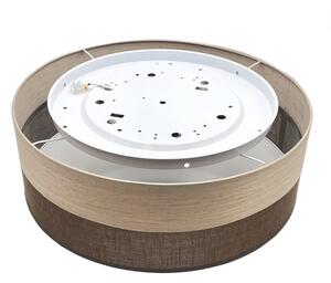 LED Stropní svítidlo SIRJA WOOD LED/36W/230V pr. 45 cm hnědá/dub