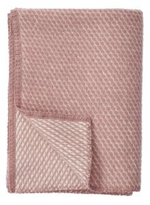 Klippan Vlněný dětský pléd Velvet rose 90x130