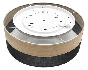 LED Stropní svítidlo SIRJA WOOD LED/36W/230V pr. 45 cm černá/dub