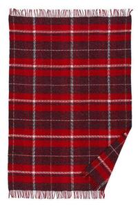 Klippan Vlněný pléd Snuggle red 130x200