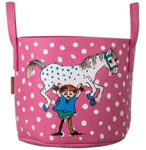 Muurla Úložný koš Pipi and the Horse pink 30L
