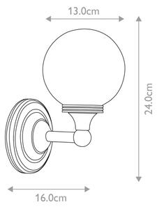 Elstead BATH-AUSTEN4-PC - LED Koupelnové svítidlo AUSTEN 1xG9/3W/230V IP44