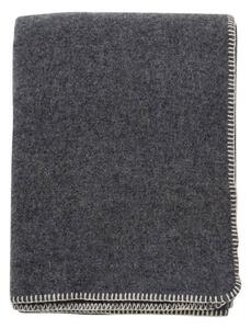 Klippan Vlněná deka Uno grey melange 130x180