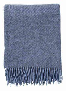 Klippan Vlněný pléd Gotland infinity blue 130x200