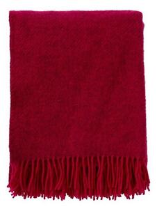 Klippan Vlněný pléd Gotland cerise red 130x200