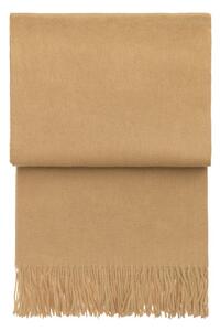 Elvang Stylový alpaka pléd Classic yellow ocher 130x200