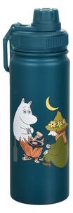 NordicBuddies Termo láhev NB Moomin Adventure modrozelená 0,55L