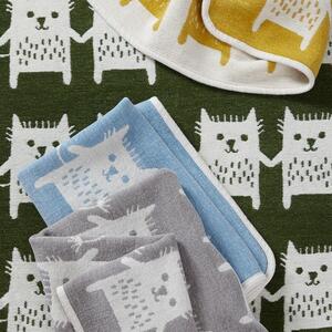 Klippan Bavlněná dětská deka chenille Little Me grey 70x90