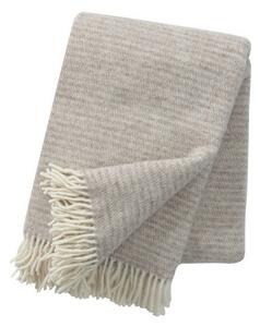 Klippan Vlněný pléd Ralph natural beige 130x200