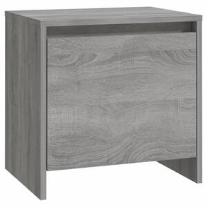 Noční stolek šedý sonoma 45 x 34 x 44,5 cm dřevotříska