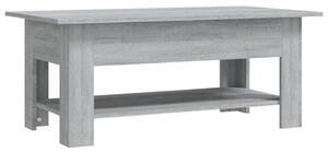 Konferenční stolek šedý sonoma 102 x 55 x 42 cm dřevotříska