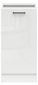 Junona Line Tafla skříňka D1D/50/82 L, bílá/bílá křída lesk