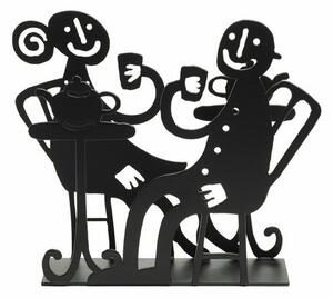 Bengt & Lotta Držák na ubrousky Café black 13,5x19x4