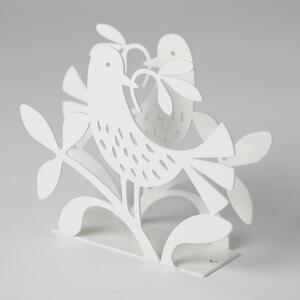 Bengt & Lotta Držák na ubrousky Peace white 13x16x4