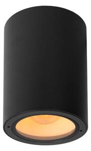 LUCIDE 27107/01/30 VOLANTIS venkovní stropní svítidlo 1xE27 D108mm IP54 černá, mosaz