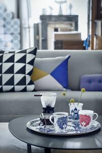 Bjorn Wiinblad Servírovací tác Rosamunde blue d46