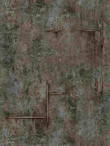 A.S. Création | Vliesová tapeta na zeď COSMO Living 79085-5 | 0,53 x 10,05 m | šedá, bronzová, metalická