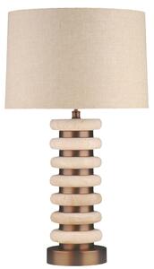 -25 % Dny MOMENTI– Richmond Béžová stolní lampa Blair 68 cm