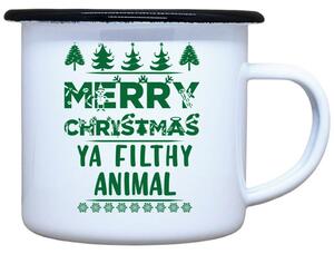 Plecháček s potiskem Merry animal Objem: 330 ml