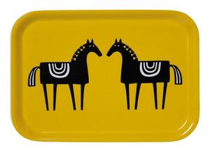 Klippan Malý servírovací tác The Horse yellow 27x20