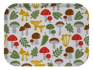 Klippan Malý servírovací tác Mushroom multi 27x20